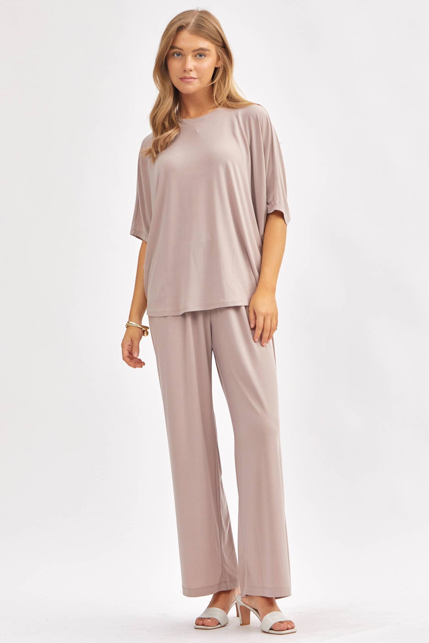 Flowy Top + Wide Leg Set TRVSET-COASTAL