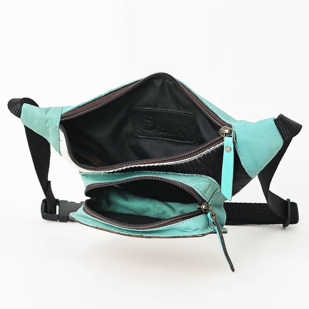 Fanny Pack Genuine Leather women bag western Bag