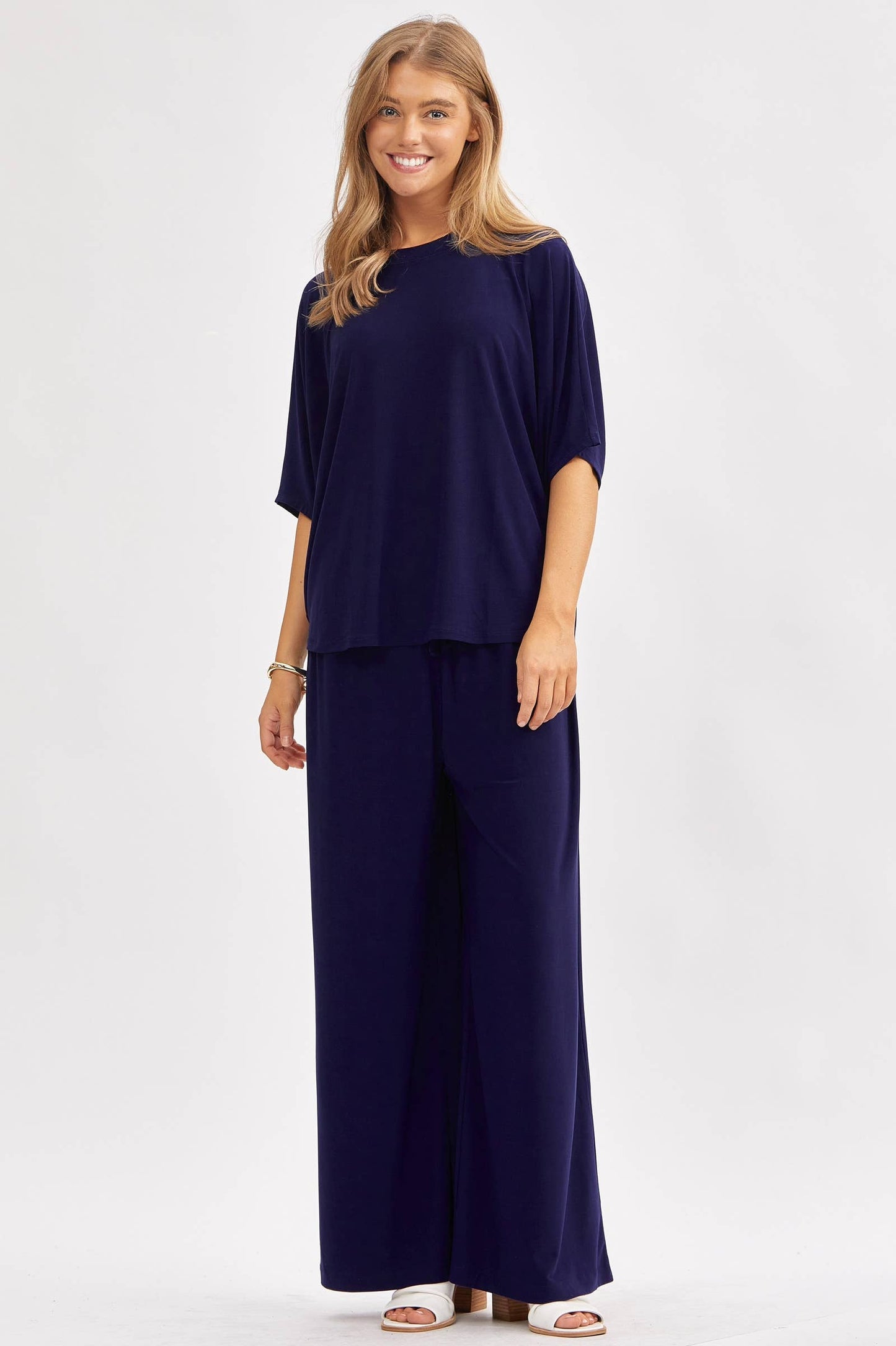 Flowy Top + Wide Leg Set TRVSET-COASTAL