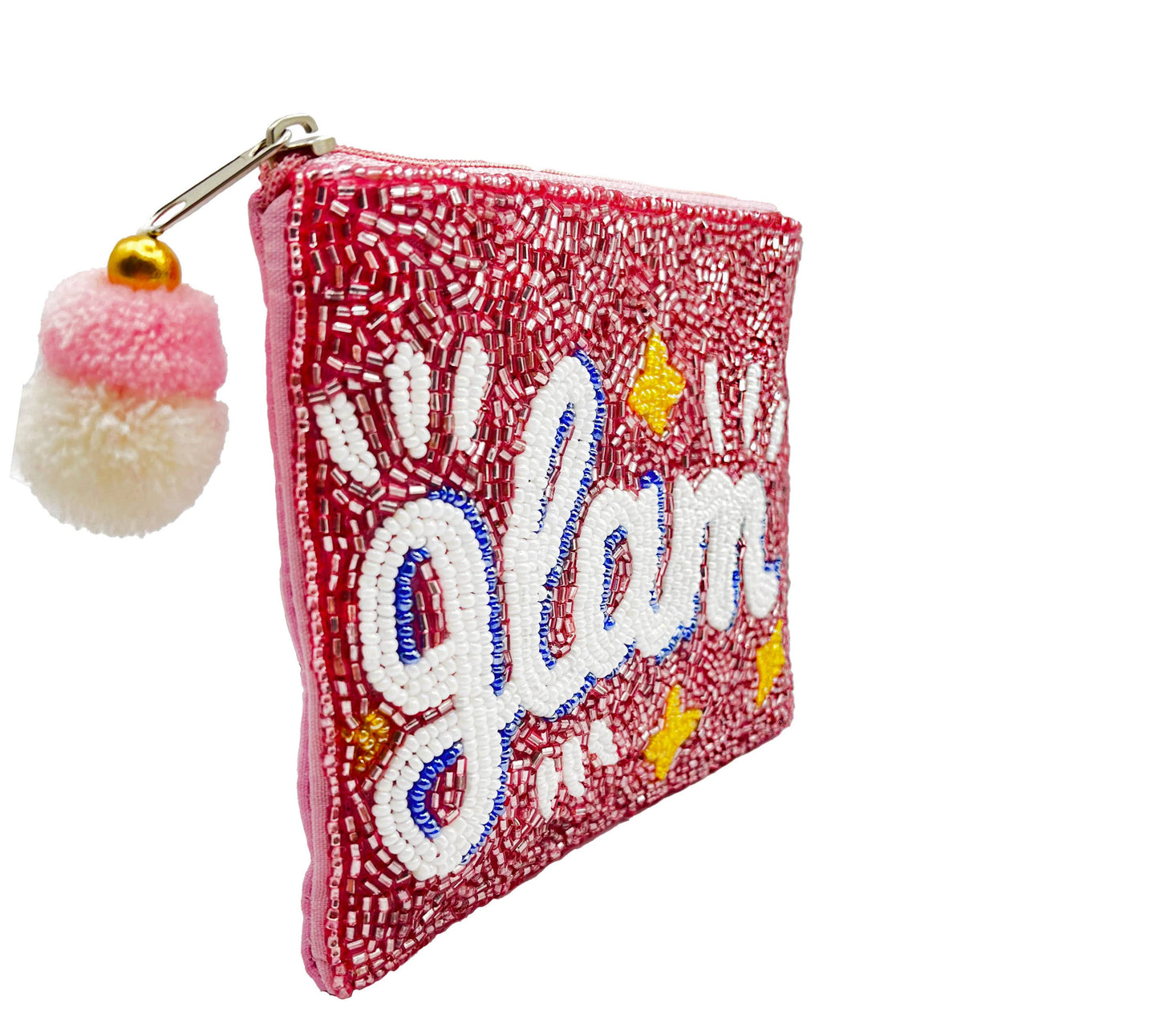 GLAM Beaded Coin Purse