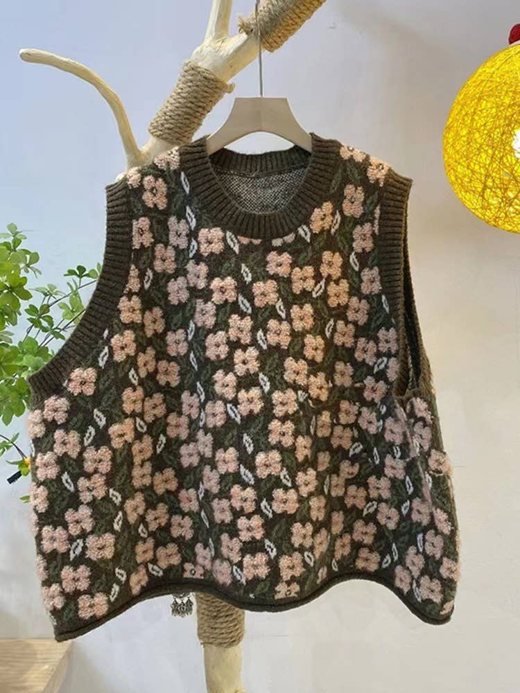 Knit Sweater Vest for Women