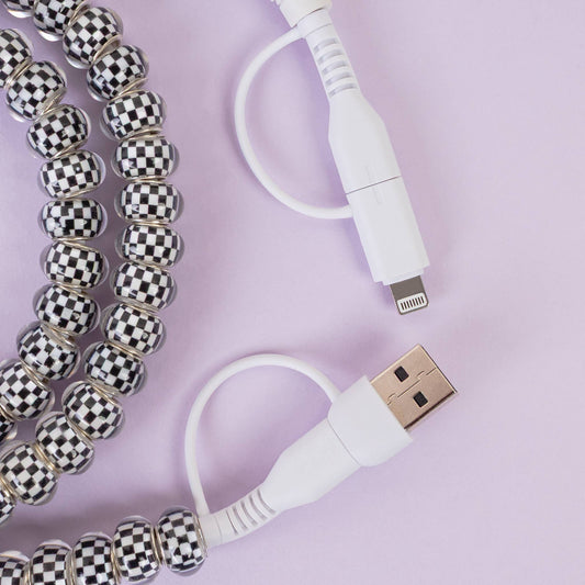 4-in-1 Beaded Charging Cable