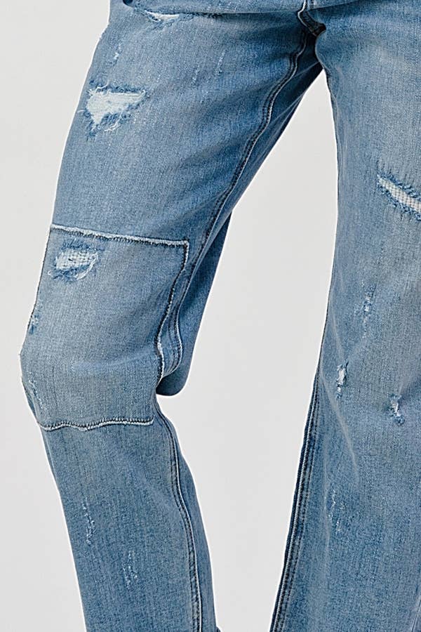 Medium Light Wash - Mom Jeans