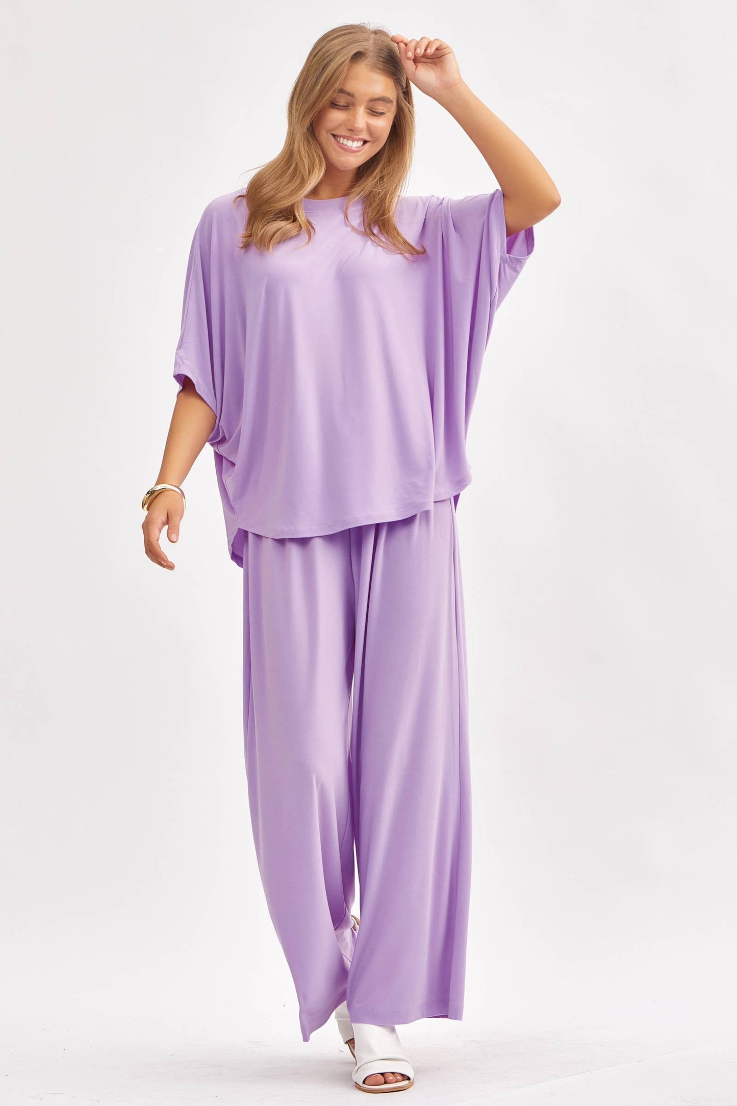 Flowy Top + Wide Leg Set TRVSET-COASTAL