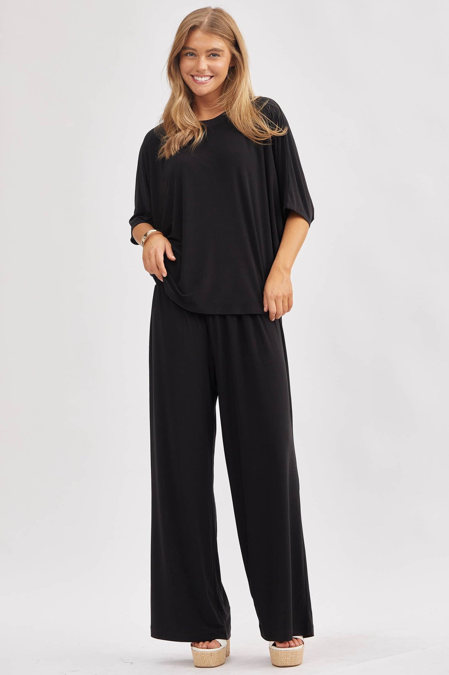 Flowy Top + Wide Leg Set TRVSET-COASTAL