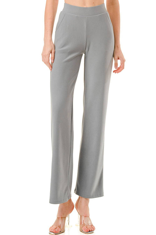 PANTS SCUBA STRAIGHT PANTS