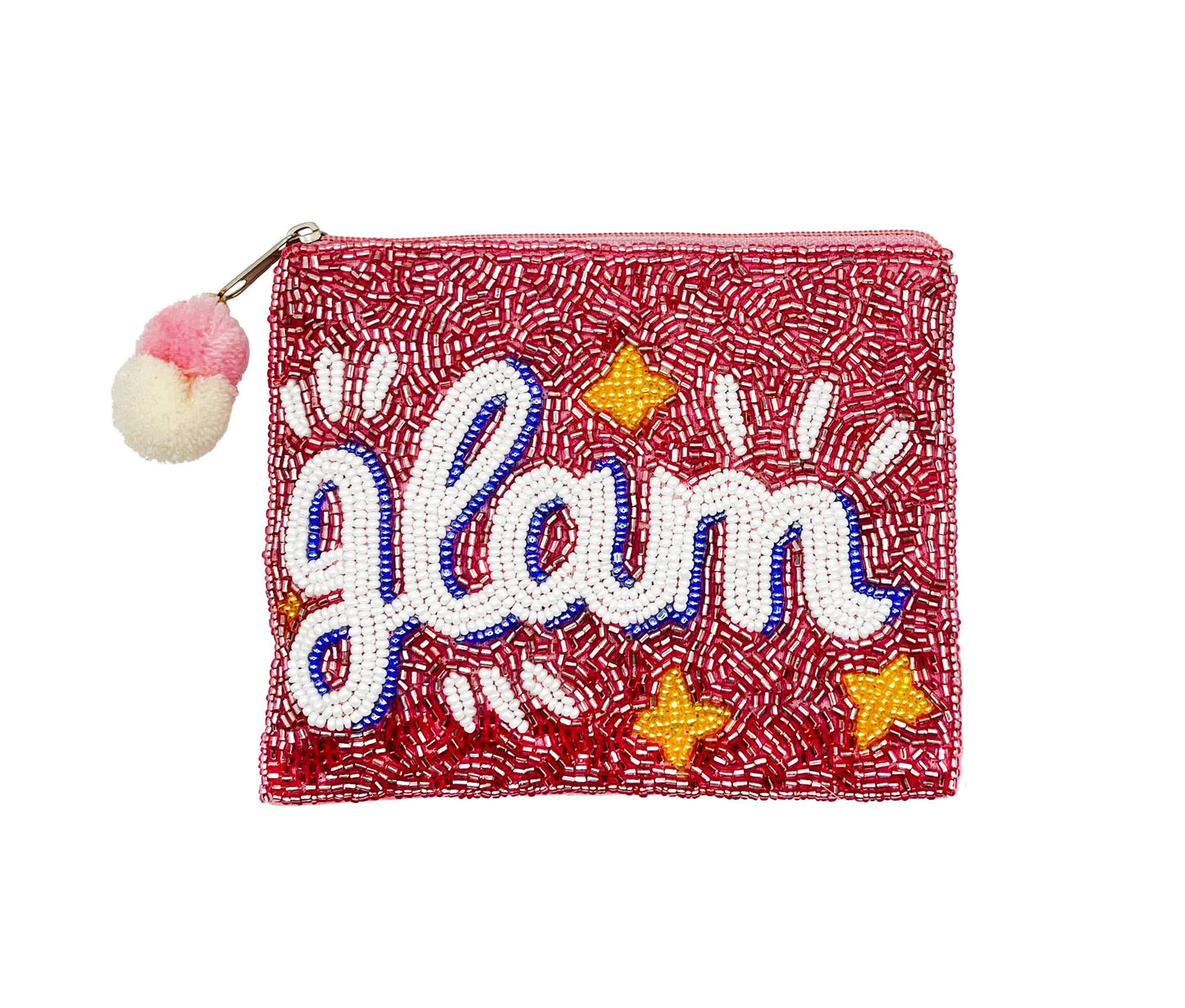 GLAM Beaded Coin Purse