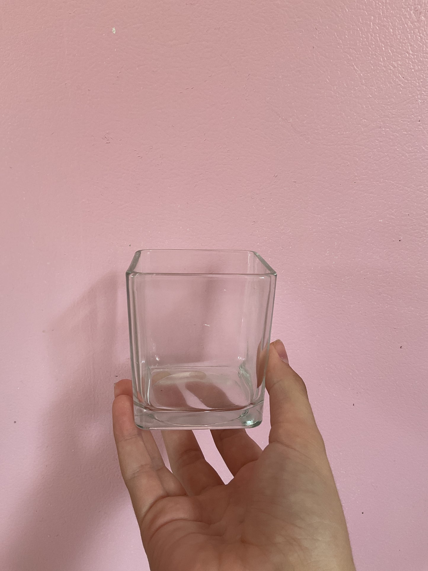 Texas General glass votive holders