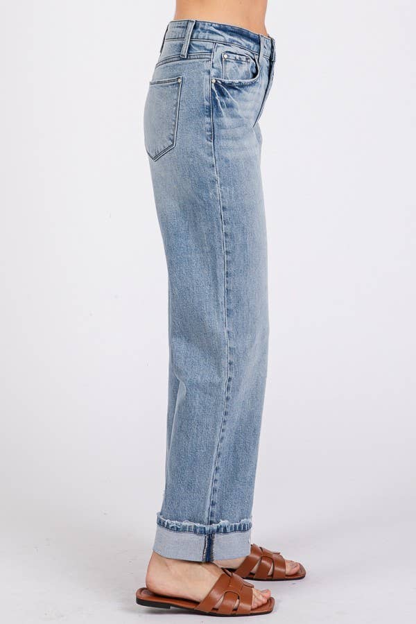 SUPER SOFT TOUCH LOW RISE COMFORT BAGGY STRAIGHT