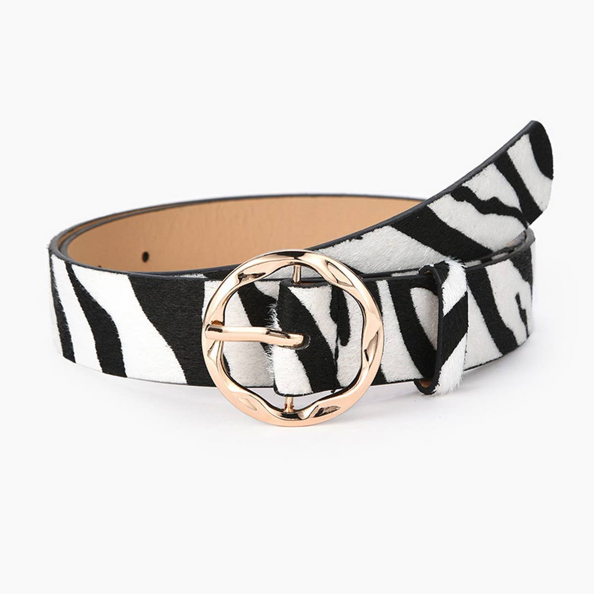 SNAKE PRINT LEOPARD ZEBRA PRINT MILK PRINT BELT