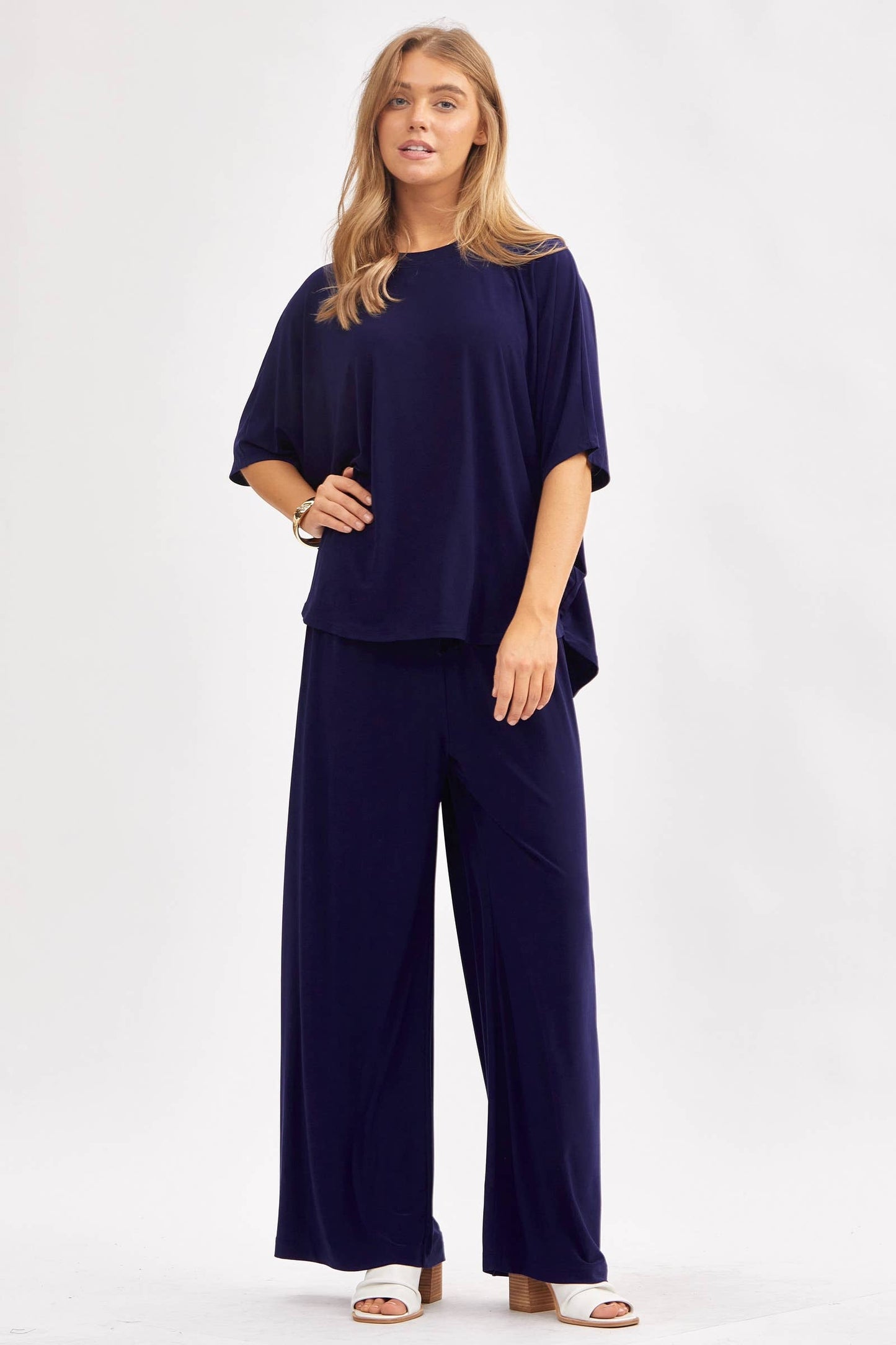 Flowy Top + Wide Leg Set TRVSET-COASTAL