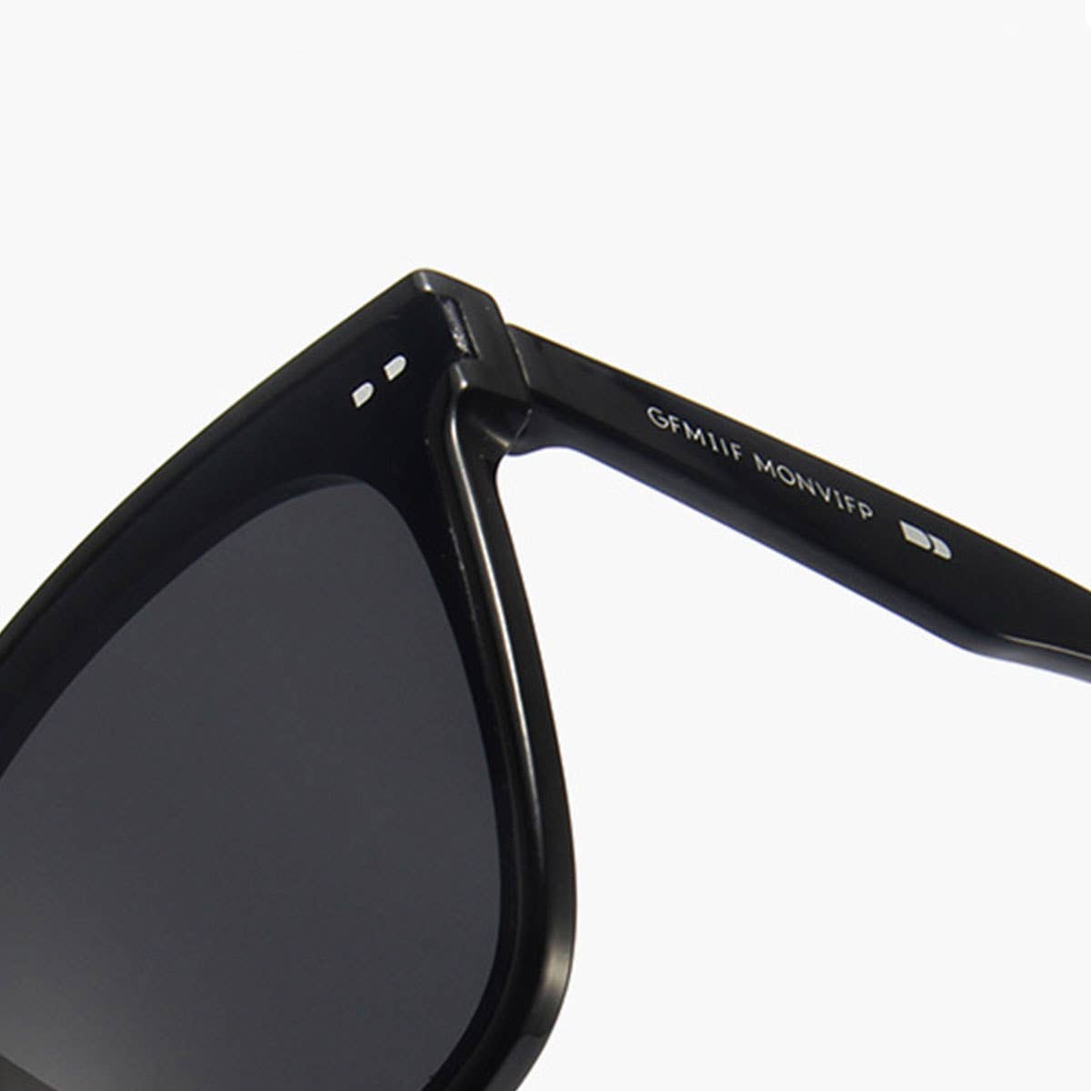 RETRO SUNSCREEN BIG FRAME THIN SUNGLASSES