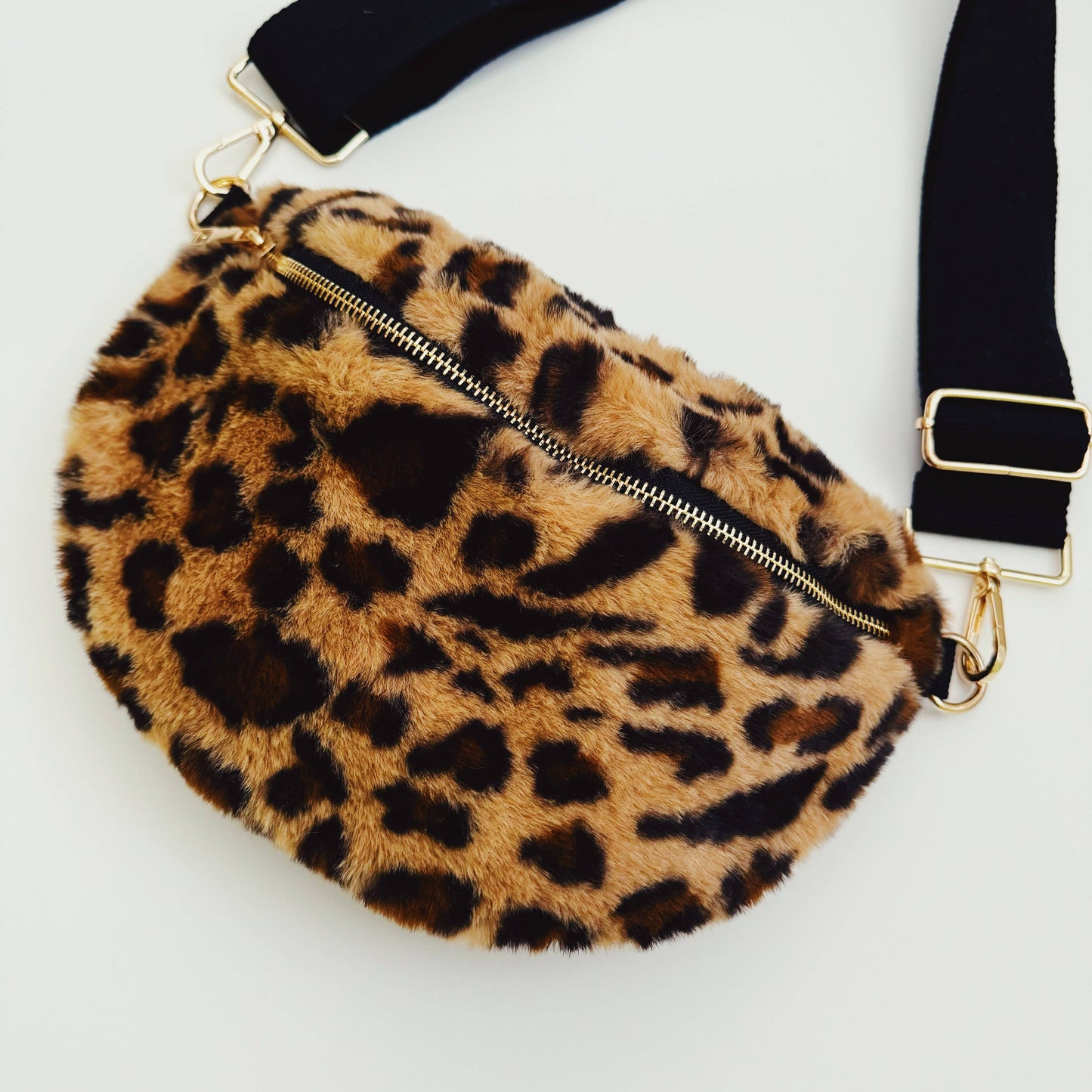 Furry Sling Bag