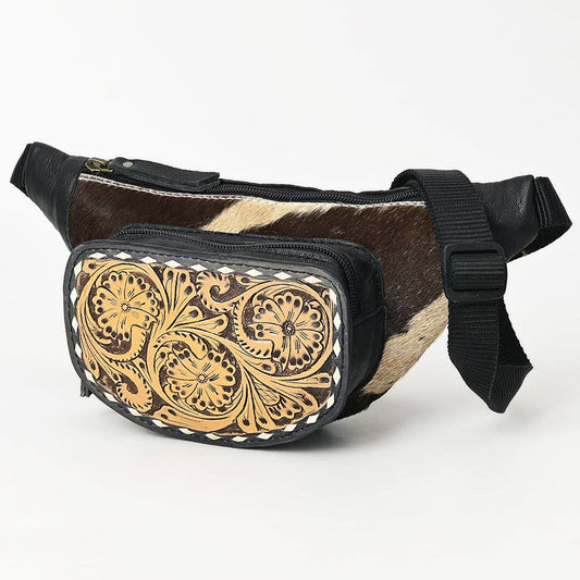 Fanny Pack Genuine Leather women bag western Bag