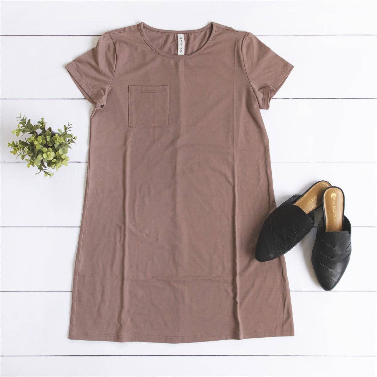 Heather T-shirt Pocket Dress
