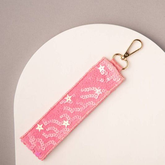 Western Theme Dolly Wristlet Keychain