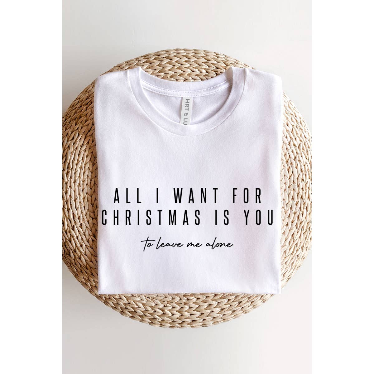 CHRISTMAS IS YOU SHORT SLEEVE GRAPHIC TEE