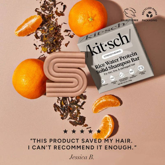 Rice Water Shampoo & Conditioner Bar Combo for Hair Growth