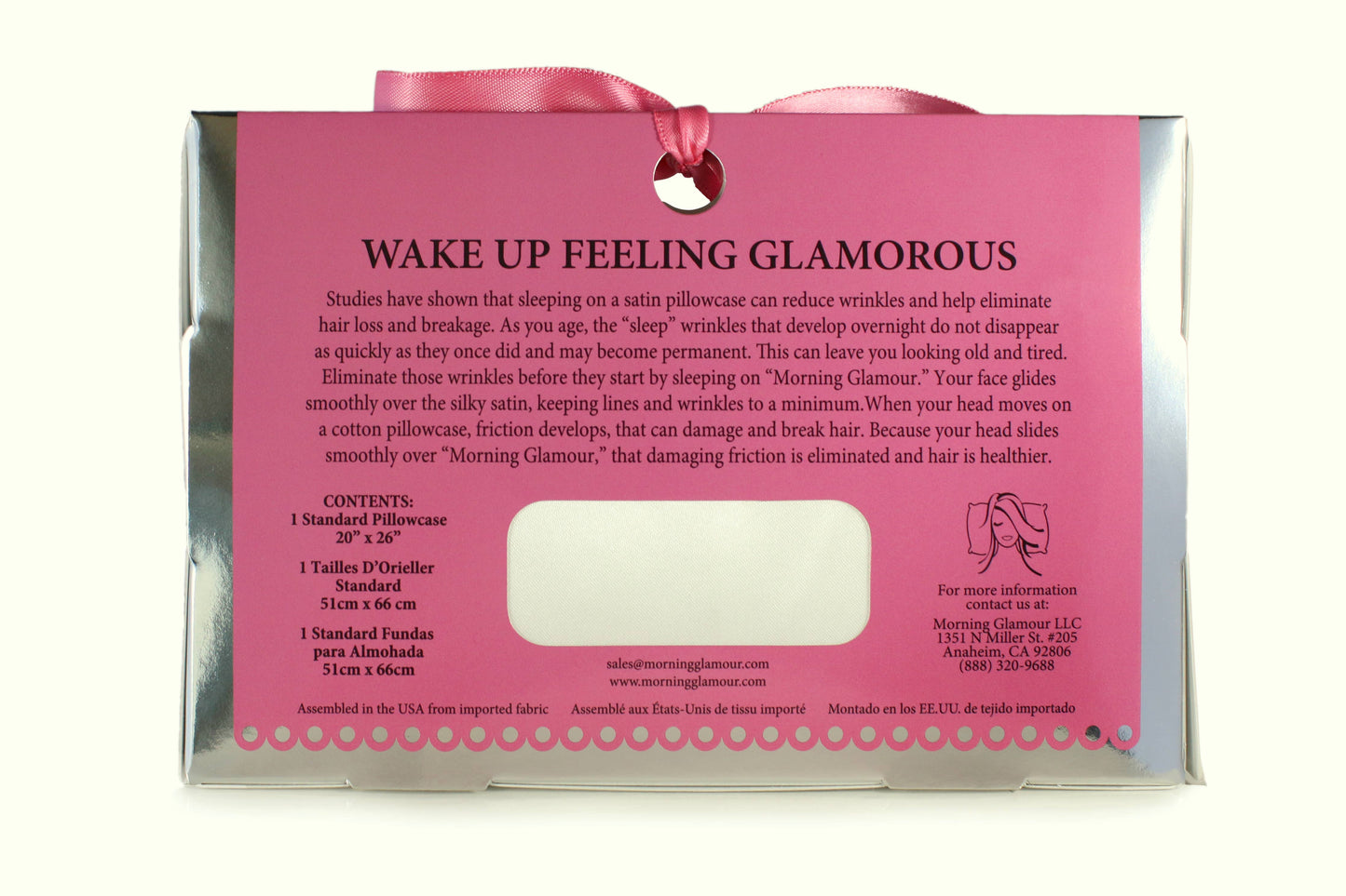 Single Satin Pillowcase