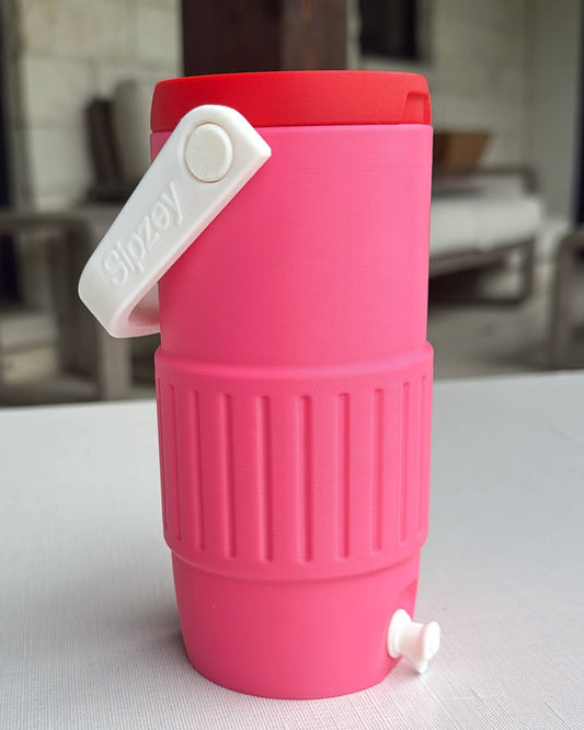 Retro Jug Cooler Can Holder (Skinny Cans)