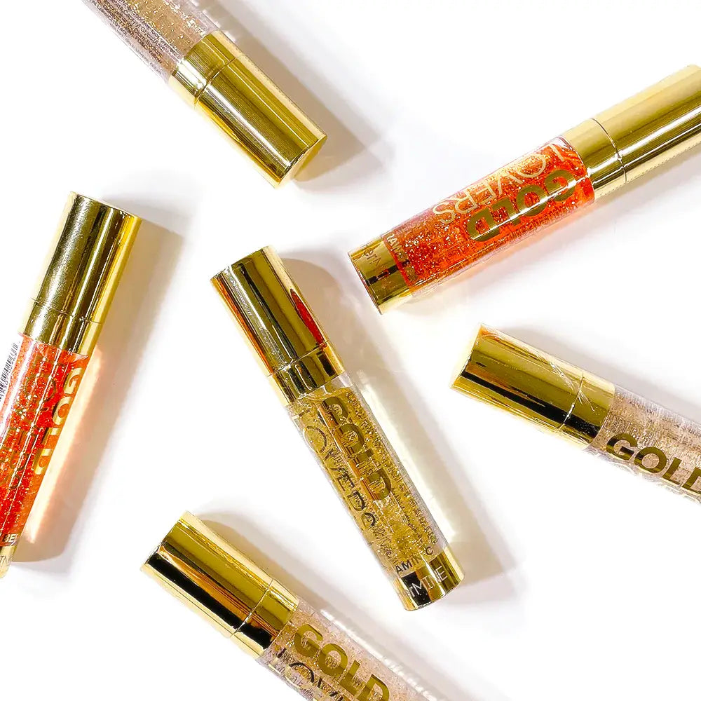Hermine Gold Lovers Sparkling Clear Lip Gloss