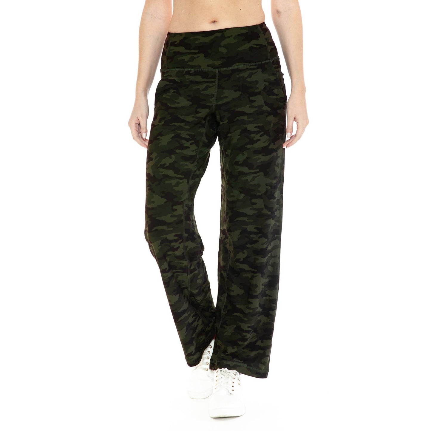 Wide Leg Activewear Pants