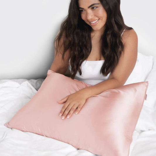 Satin Pillowcase King - Blush