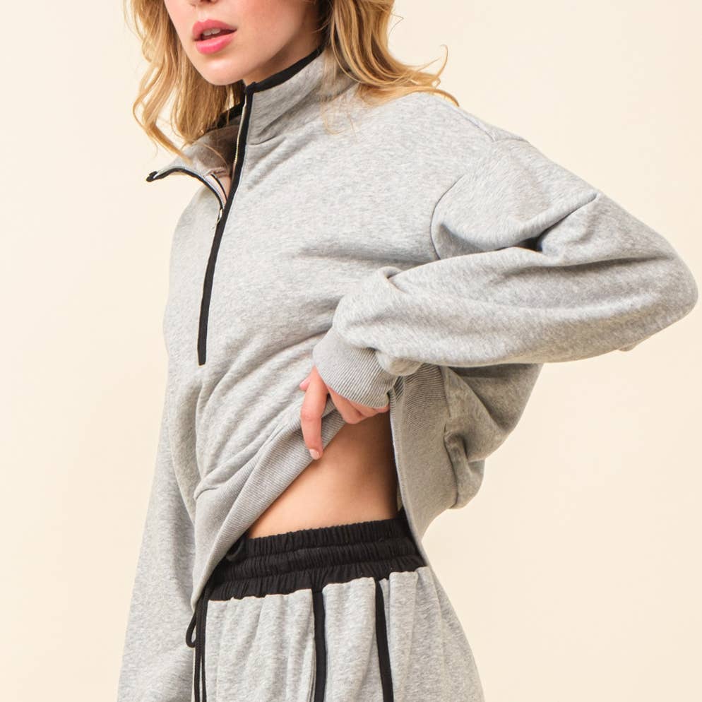 Strapping Pant Set & Sweat Shirt
