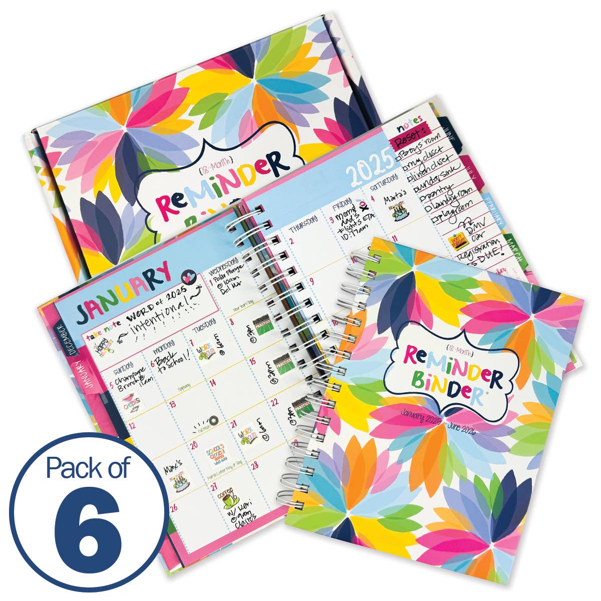 Reminder Binder® Planner Jan 25-June 26