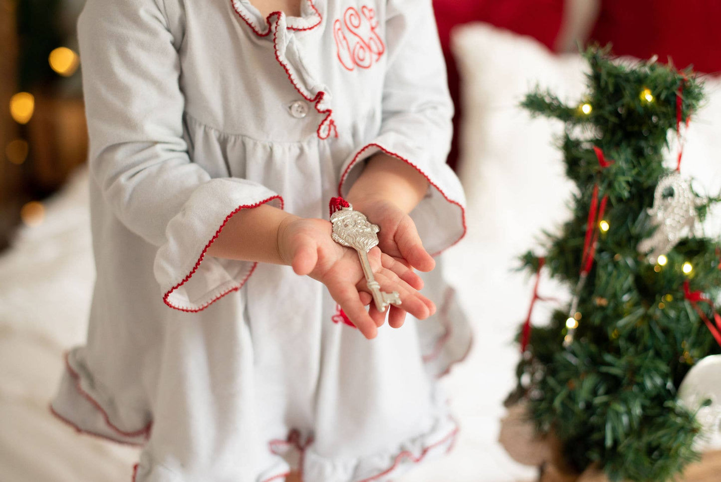 Magical Santa Key Ornament - Christmas Eve Gift for Child