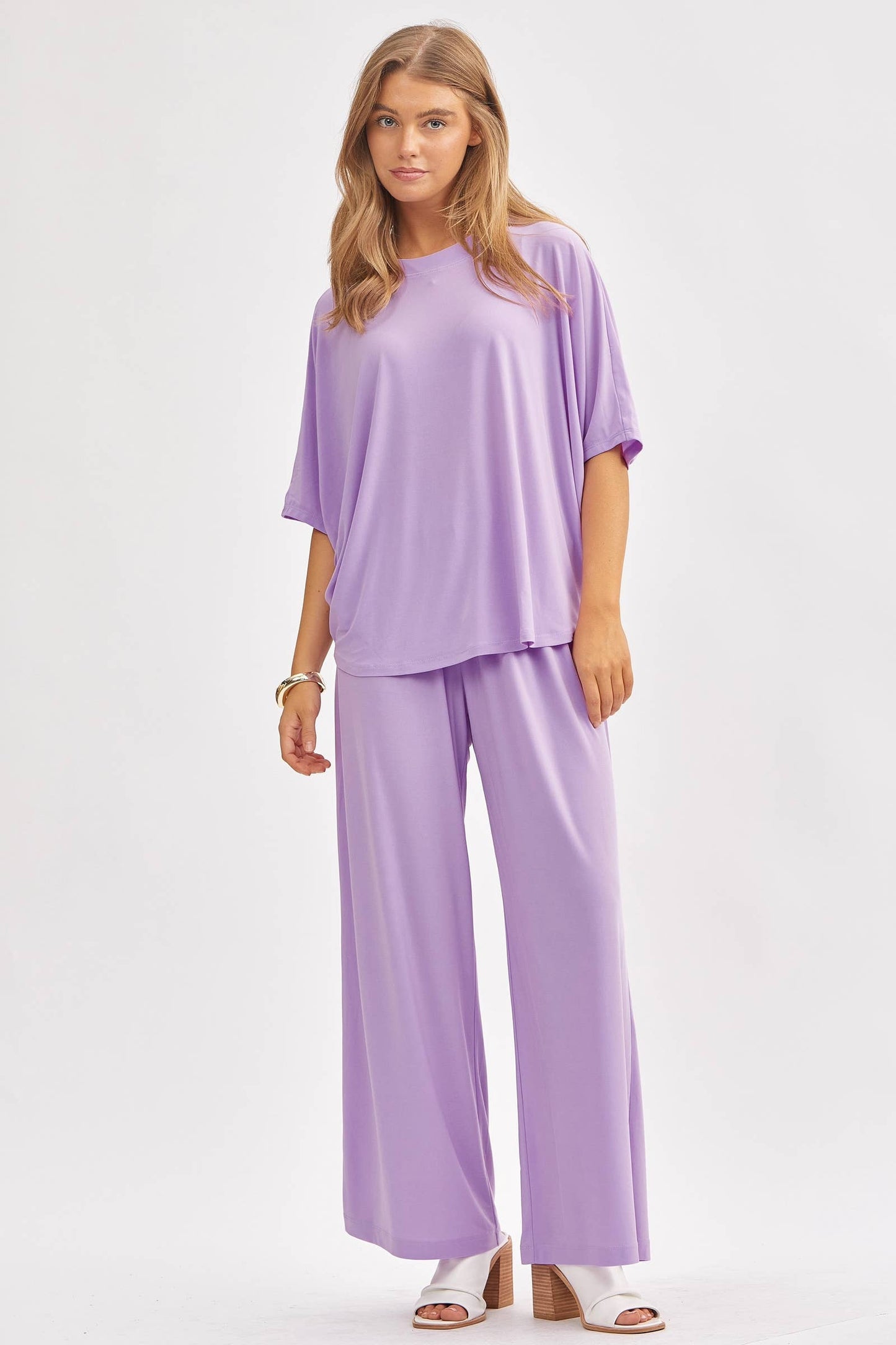 Flowy Top + Wide Leg Set TRVSET-COASTAL