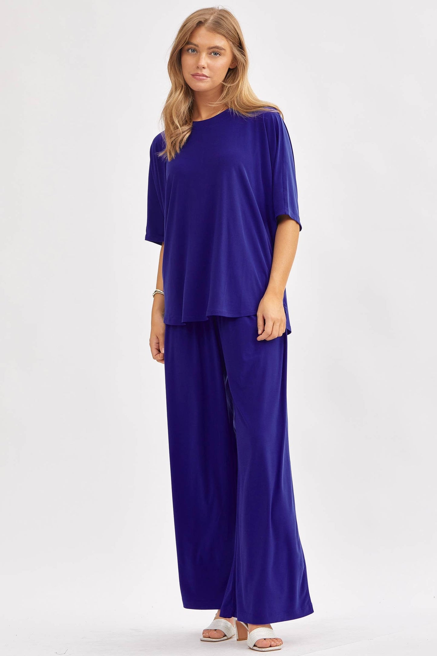 Flowy Top + Wide Leg Set TRVSET-COASTAL