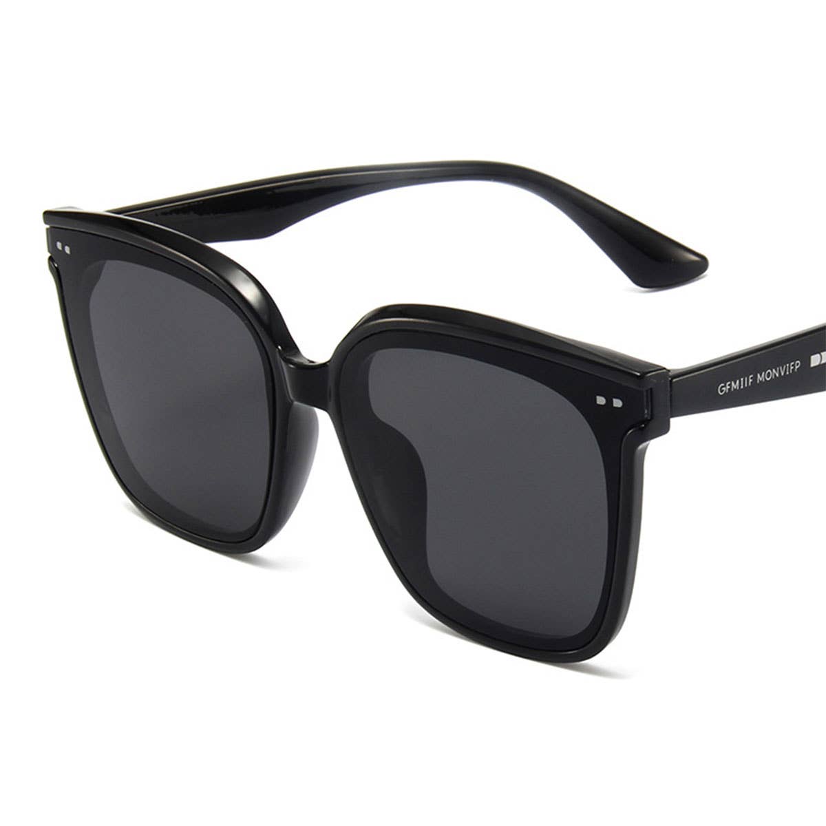 RETRO SUNSCREEN BIG FRAME THIN SUNGLASSES