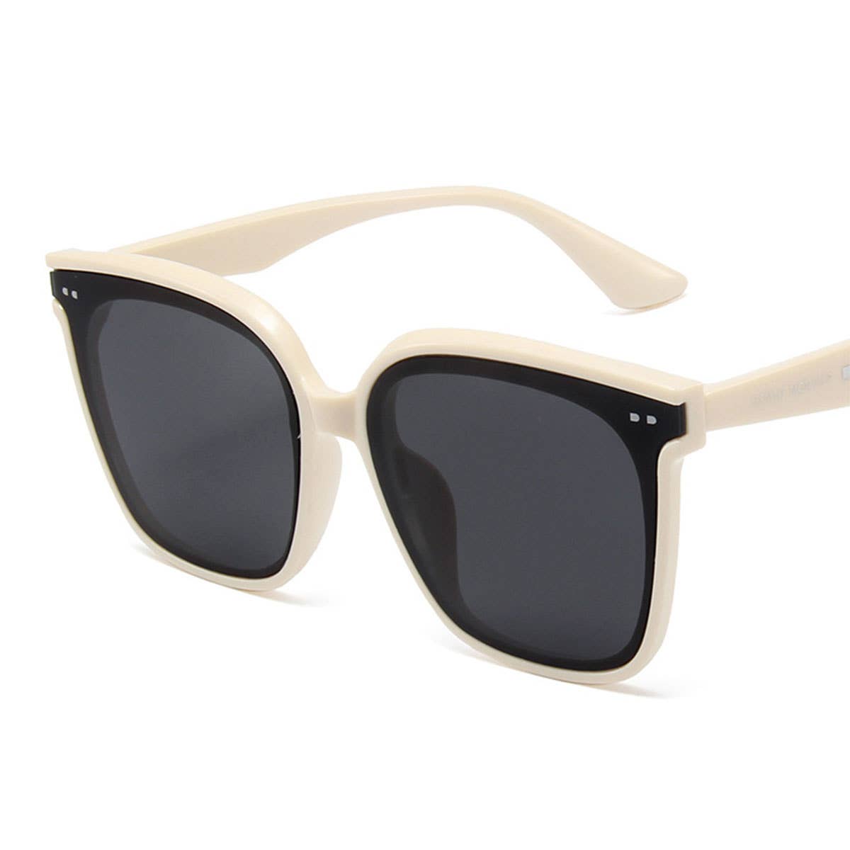 RETRO SUNSCREEN BIG FRAME THIN SUNGLASSES