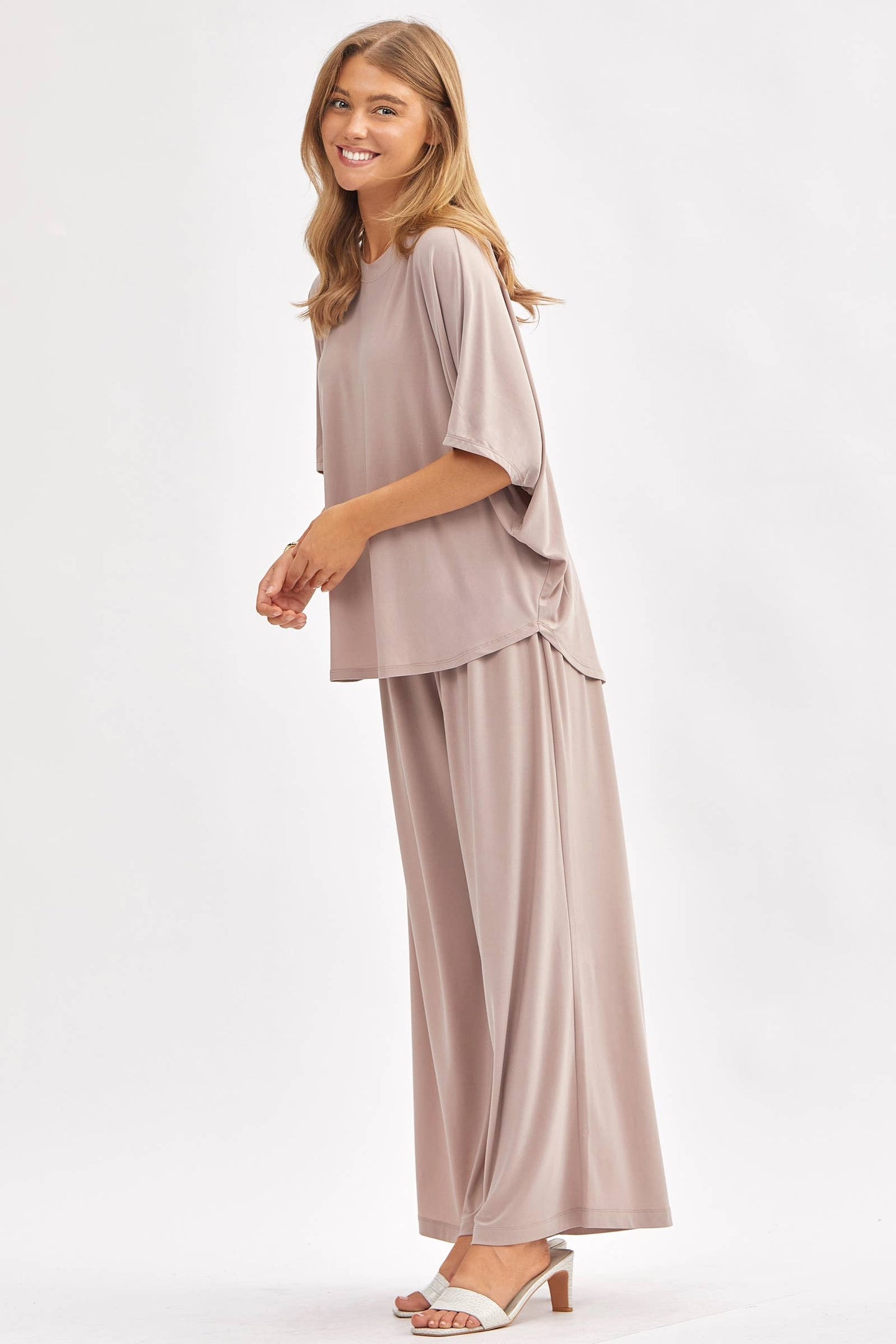 Flowy Top + Wide Leg Set TRVSET-COASTAL