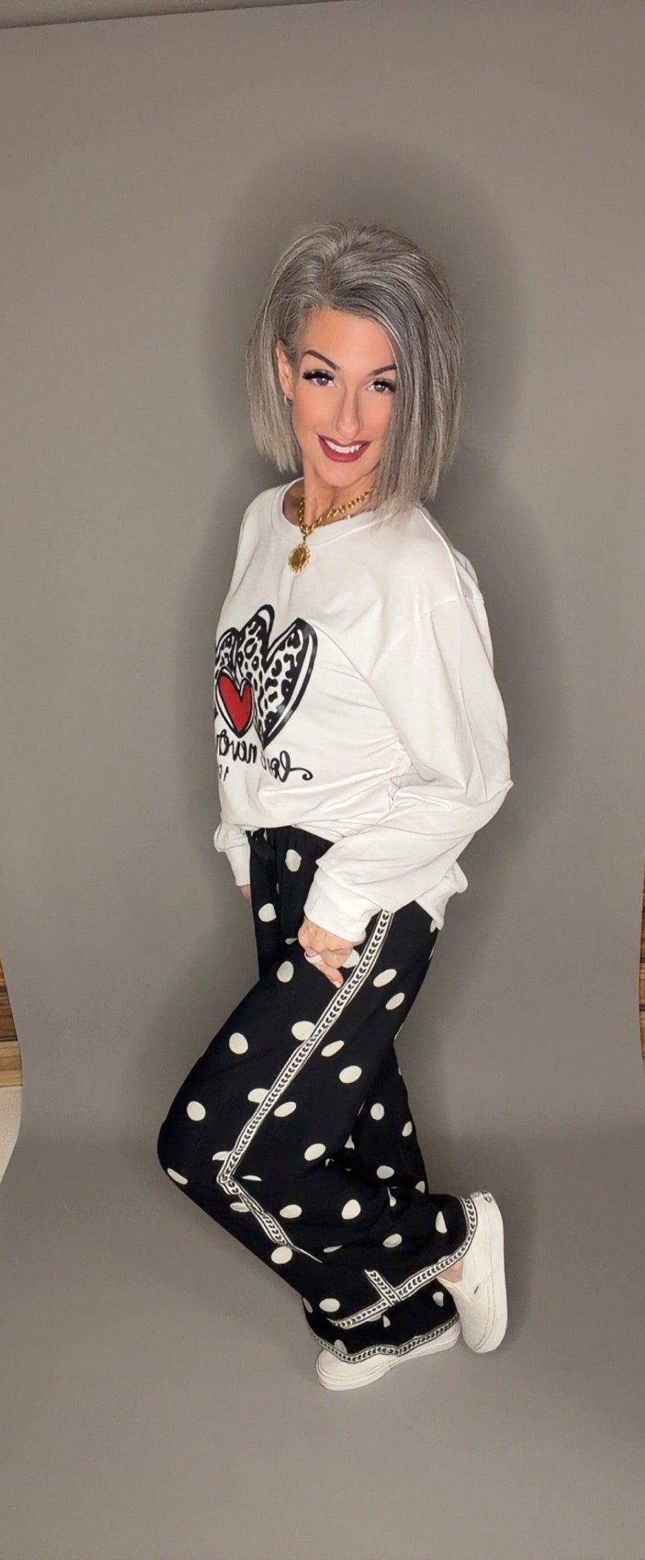 Womens Drawstring Boho Wide Leg Pants