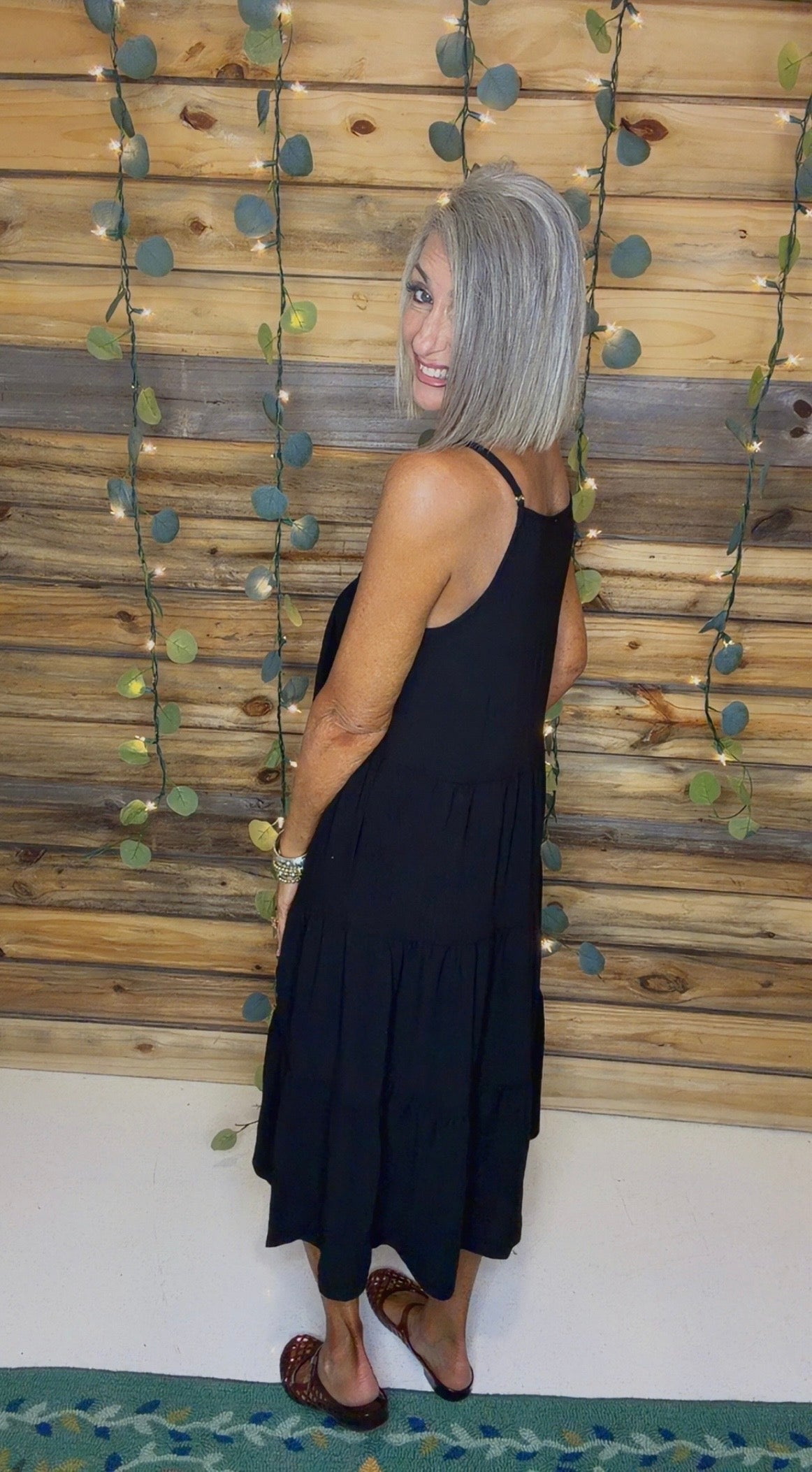 Sleeveless Tiered Cami Dress