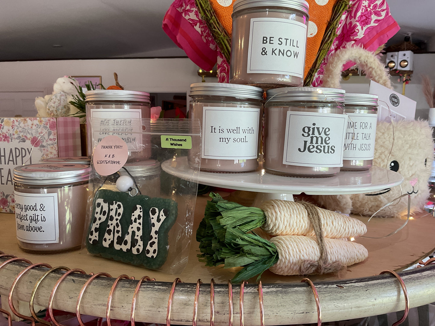 Sweet Grace scripture candle