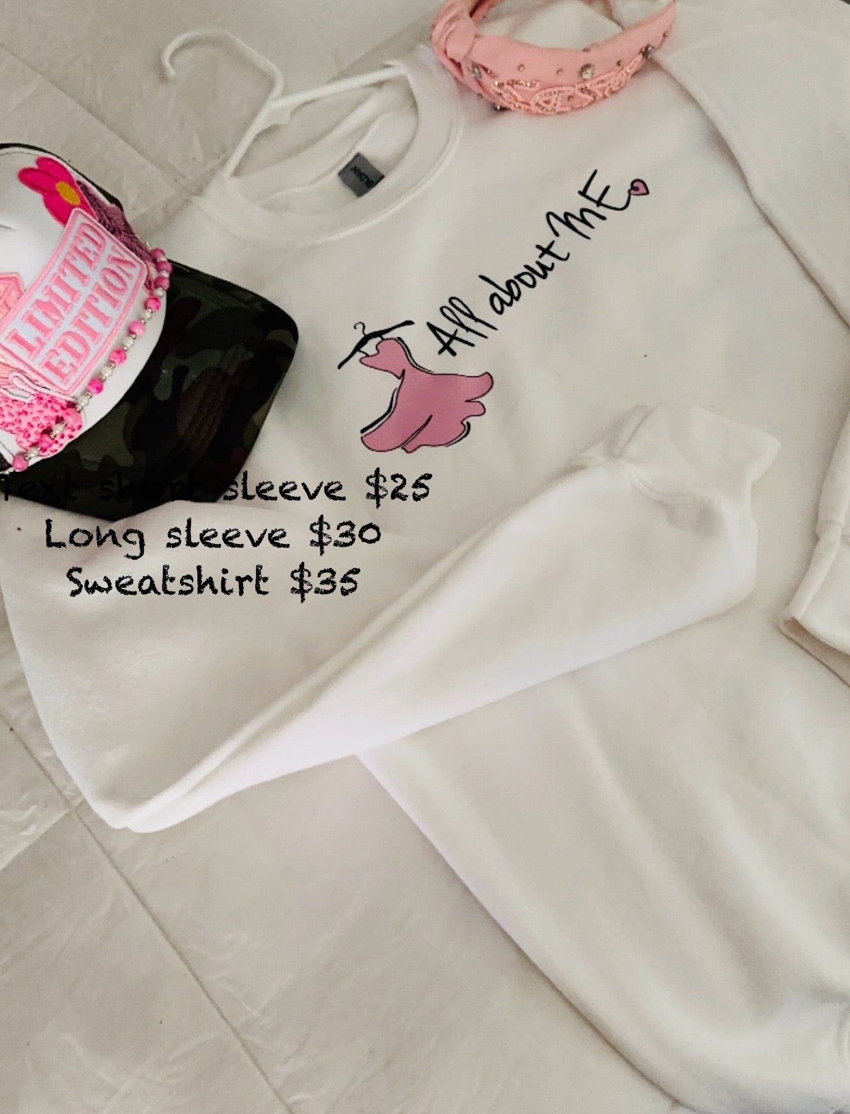 All About ME long sleeve shirt