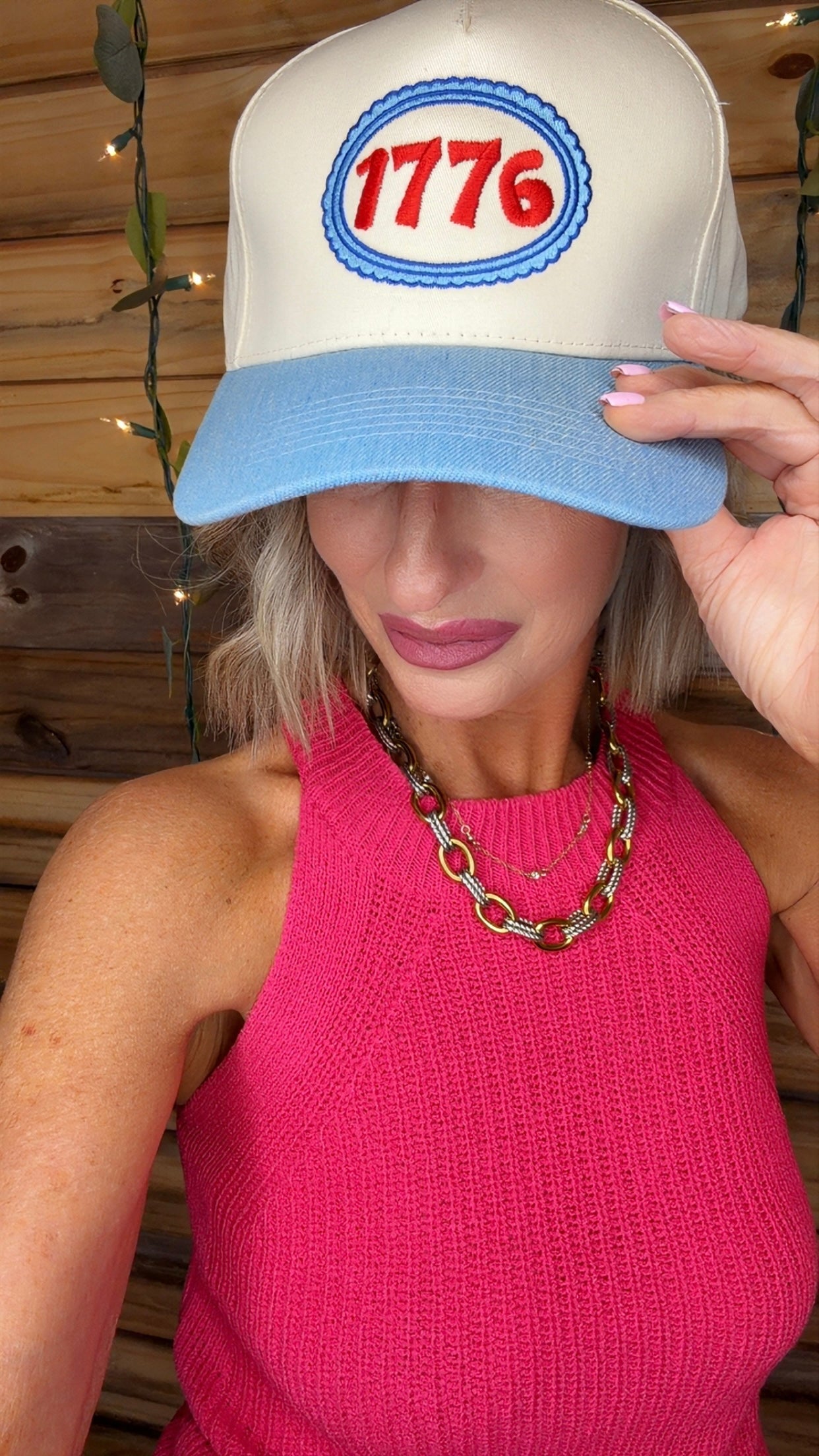 1776 Embroidered Hat