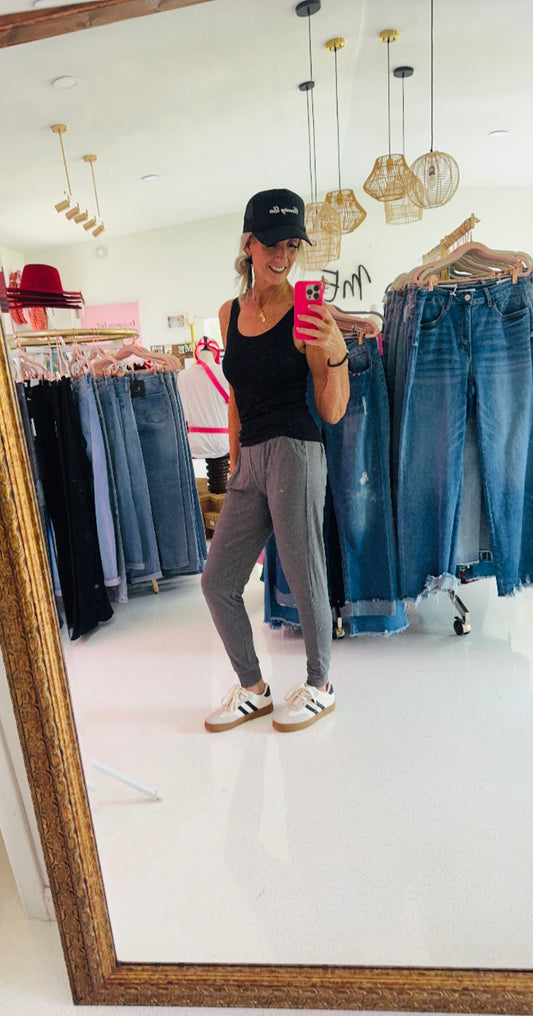 Buttery Soft Solid Joggers with Drawstring