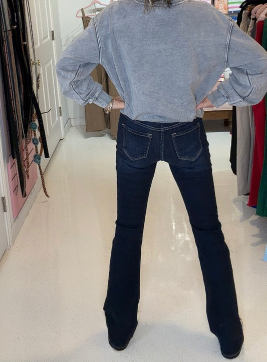 *Tummy Control* High Rise Bootcut Jeans