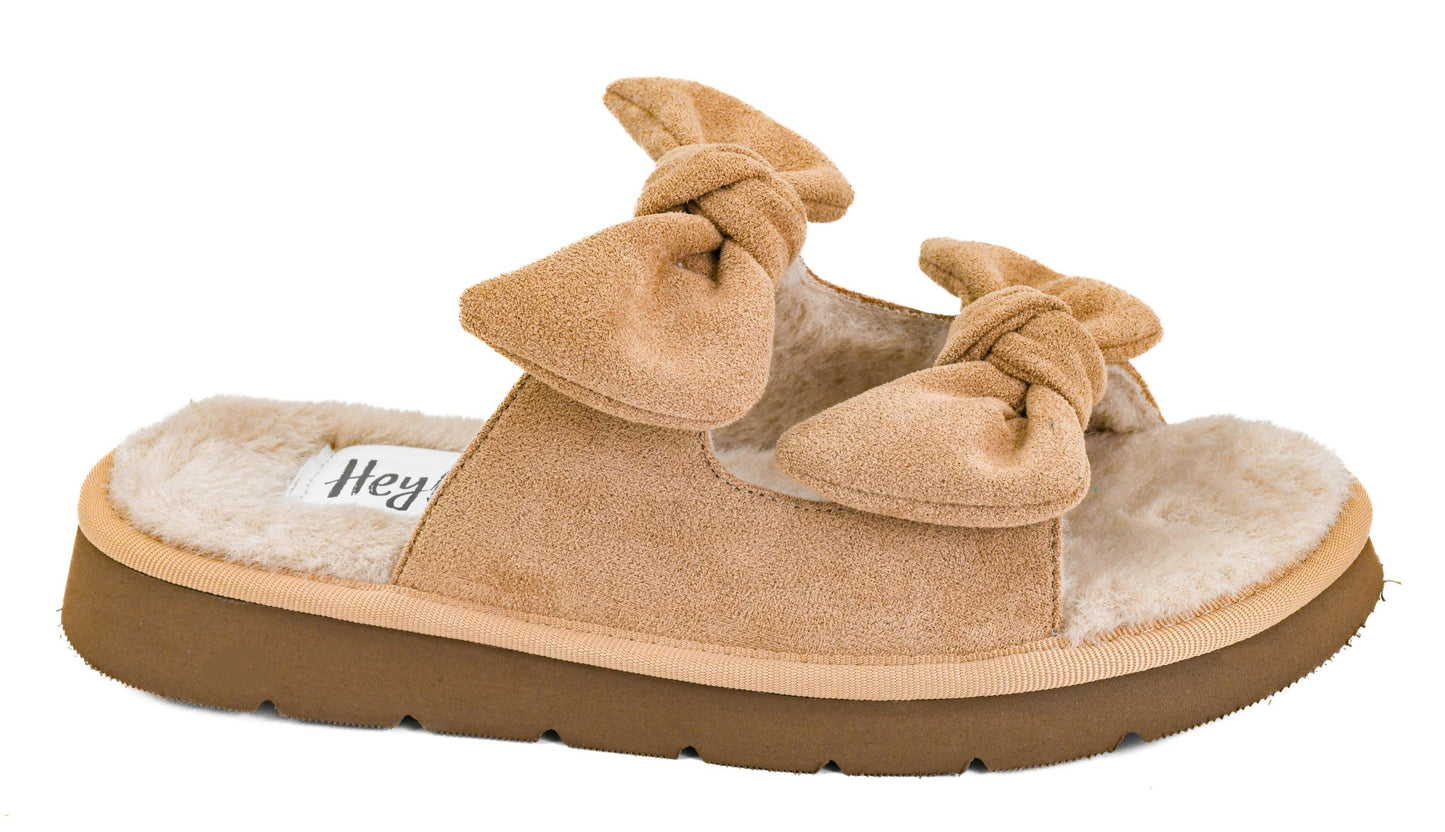 Corkys Airplane Mode Sand Faux Suede
