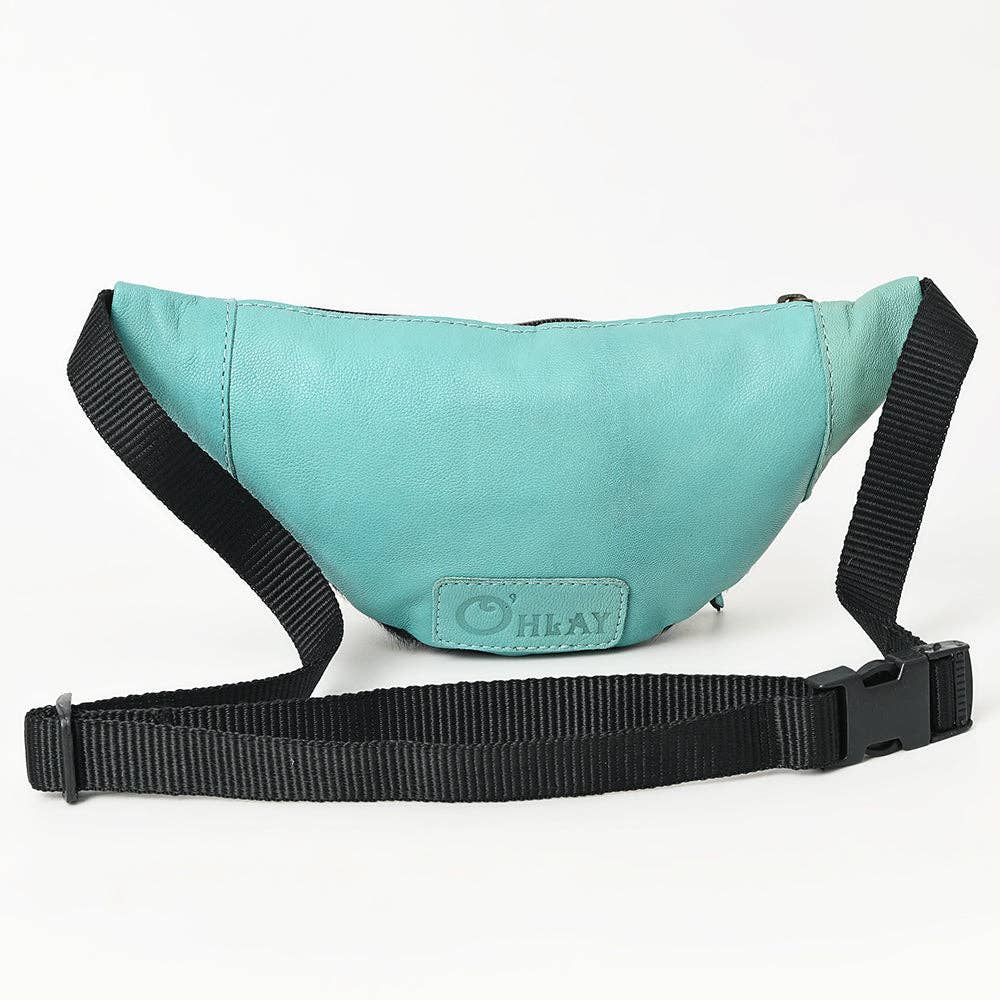 Fanny Pack Genuine Leather women bag western Bag