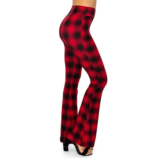 Buttery Soft High Waist Print Palazzo Pants