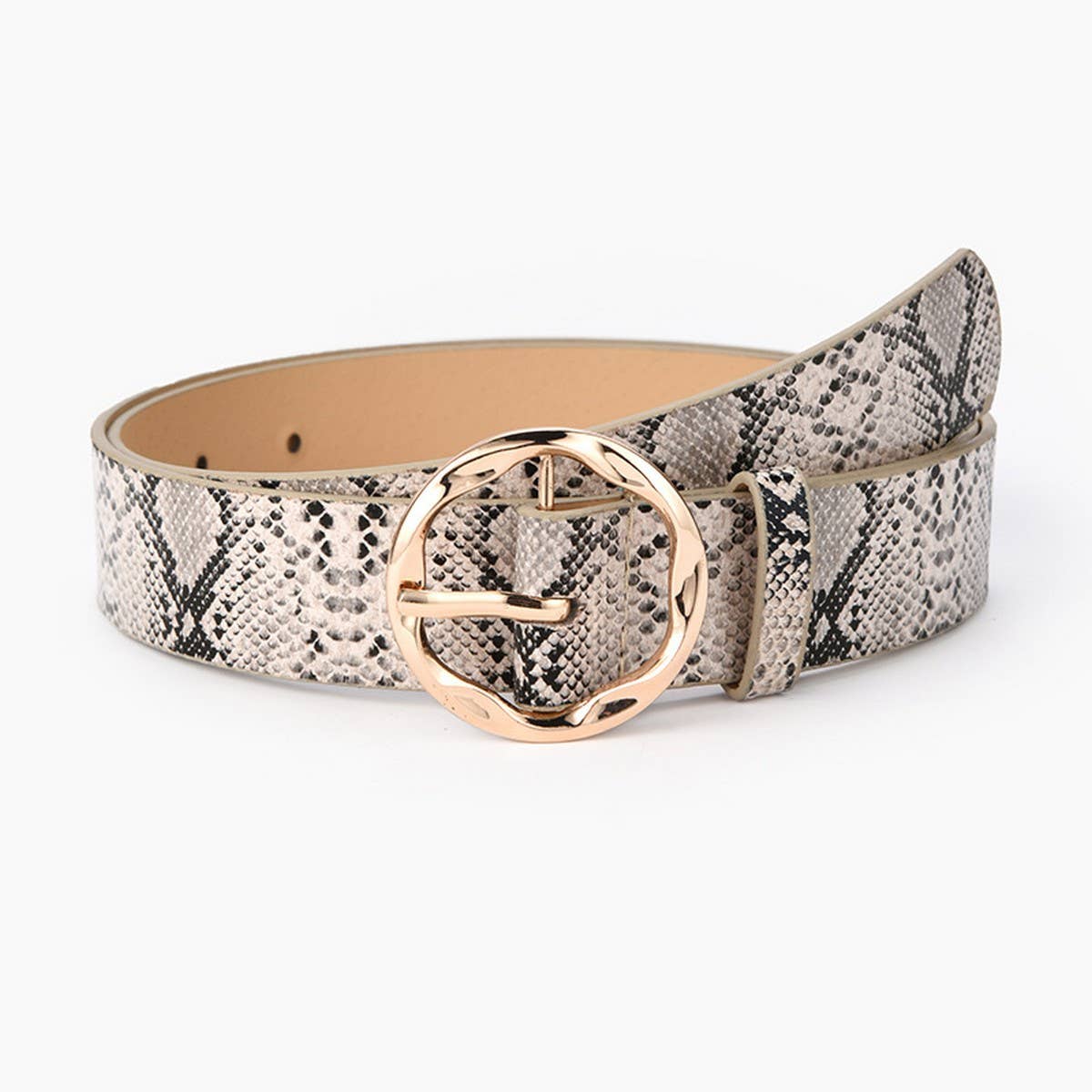SNAKE PRINT LEOPARD ZEBRA PRINT MILK PRINT BELT