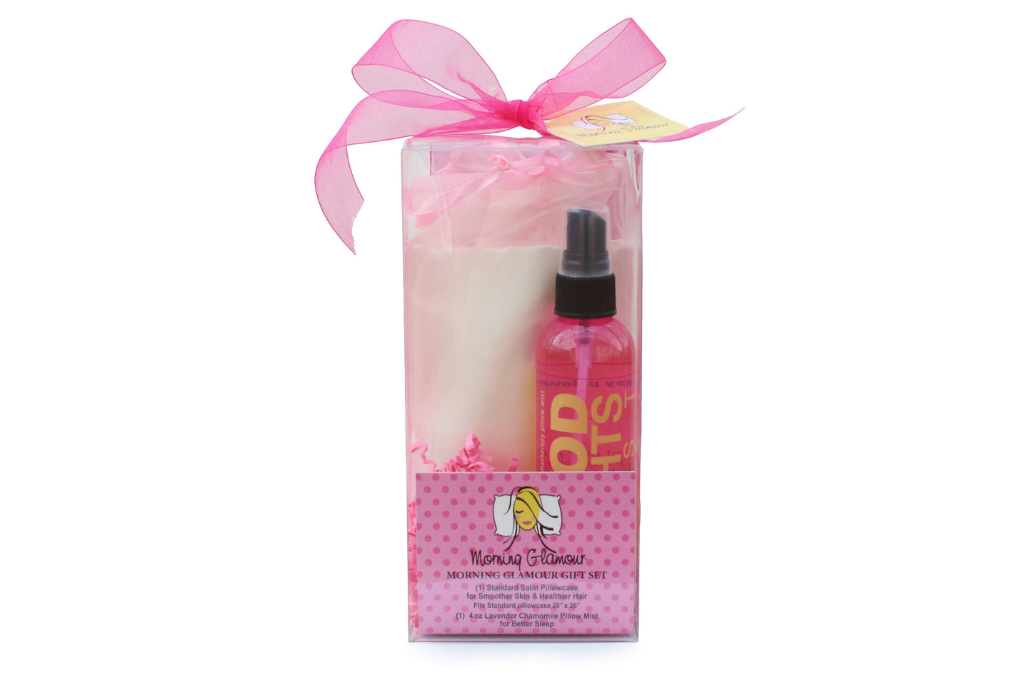 Gifts for Women's Gift Set Satin Pillowcase & Pillowmist