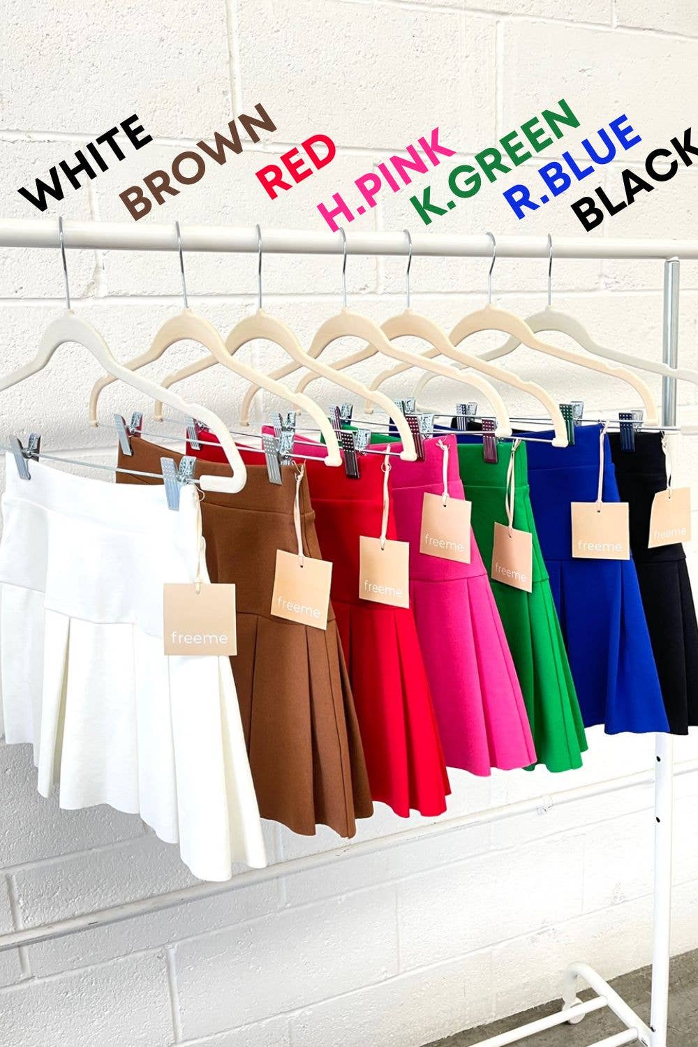 SUPER STRETCHY PONTE MINI TENNIS SKIRT