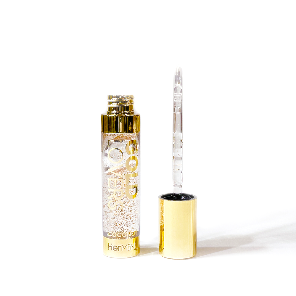 Hermine Gold Lovers Sparkling Clear Lip Gloss