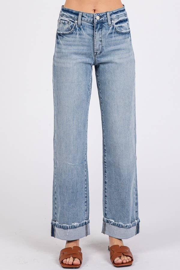 SUPER SOFT TOUCH LOW RISE COMFORT BAGGY STRAIGHT